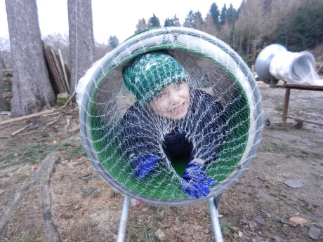 43. Ještě zkouška v další, větší baličce